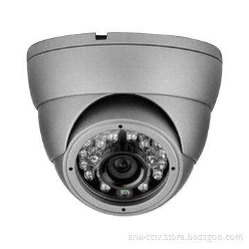 3.6/2.8/6/8mm 1/3-inch Sony CCD 550TVL IP67 IR Metal Waterproof Dome Camera with 24pcs of IR LEDs